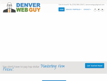 Tablet Screenshot of denverwebguy.com